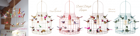 Dutch Dilight vogeltjes lamp  banner tangara groothandel 081